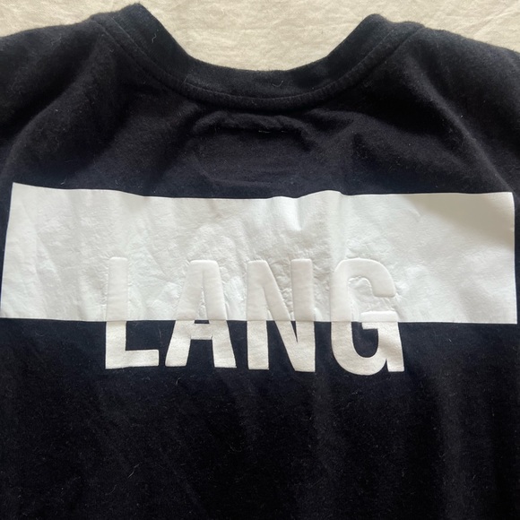 Helmut Lang black and white muscle tee tank top - Picture 6 of 6